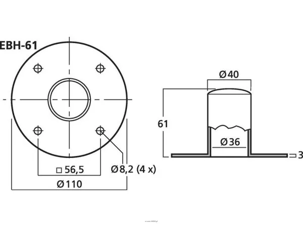 Monacor EBH-61 - 2