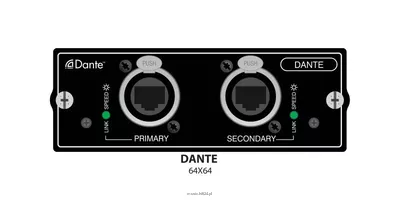 Soundcraft Si Option Card: DANTE - Karta rozszerzeń Si [5031819.V]