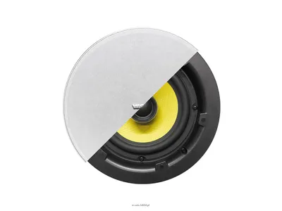 WORK IC 6 K PRO GŁOŚNIK SUFITOWY / bezramkowa maskownica na magnes / membrana KEVLAR / woofer 6,5 cala / moc: 30 W RMS 100 V lub 100 W RMS 8 ohm / pasmo: 50 – 22.000 Hz / IP 65