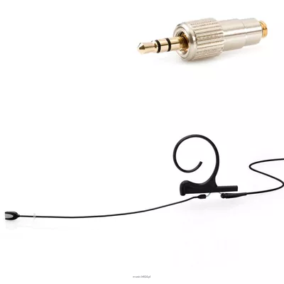 DPA 4166-OC-F-B34-LE - 4166 CORE Omni Flex Earset Mic, 110 mm Boom, Black, Mini-Jack