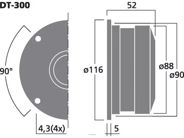 Monacor DT-300 - 3