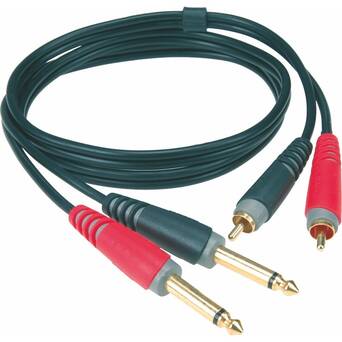 Klotz AT-CJ0300  Kabel audio 2x RCA - 2x Jack 3m