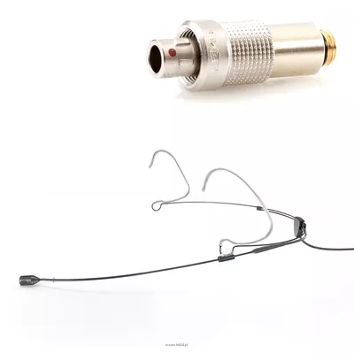 DPA 4488-DC-R-B03 - 4488 CORE Directional Headset Mic, Black, 3-pin LEMO