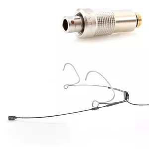 DPA 4488-DC-R-B03 - 4488 CORE Directional Headset Mic, Black, 3-pin LEMO