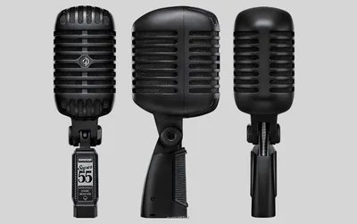 MIKROFON WOKALNY SUPER 55-BLK 