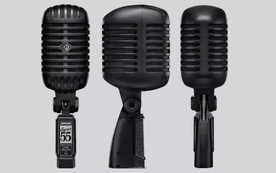 MIKROFON WOKALNY SUPER 55-BLK 