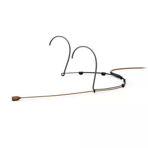 DPA 4088-DC-A-C00-LH-S - 4088 CORE Directional Headset Mic, Brown, MicroDot, Small