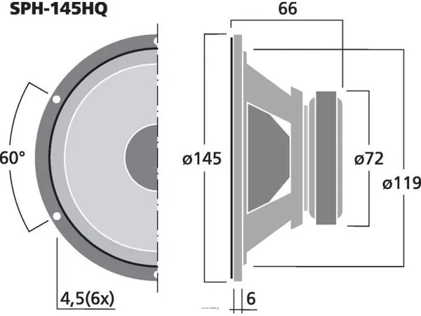 Monacor SPH-145HQ - 2