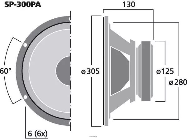 Monacor SP-300PA - 3