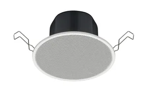 TOA PC-1865BS Głośnik sufitowy 6W; efektywność 95 dB SPL, pasmo przenoszenia 200Hz - 20kHz; złącze ceramiczne; biały; certyfikat EN54-24