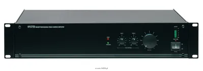 Biamp PA240P Jednokanałowy wzmacniacz mocy 240W@ 100V z priorytetem 24V
