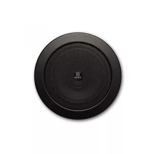Apart Audio CM4-BL 4" (135mm) szerokopasmowy głośnik sufitowy z e stalową obudową; 30W/16Ω, IP 50; system szybkiego montażu, wbudowana zwrotnica do współpracy z subwooferem; czarny