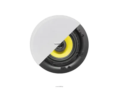 WORK IC 5 K PRO GŁOŚNIK SUFITOWY / bezramkowa maskownica na magnes / membrana KEVLAR / woofer 5 cali / moc: 20 W RMS 100 V lub 80 W RMS 8 ohm / pasmo: 60 – 22.000 Hz / IP 65