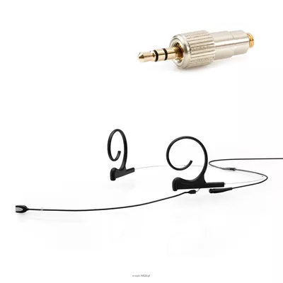 DPA 4166-OC-F-B34-LH - 4166 CORE Omni Flex Headset Mic, 110 mm Boom, Black, Mini-Jack