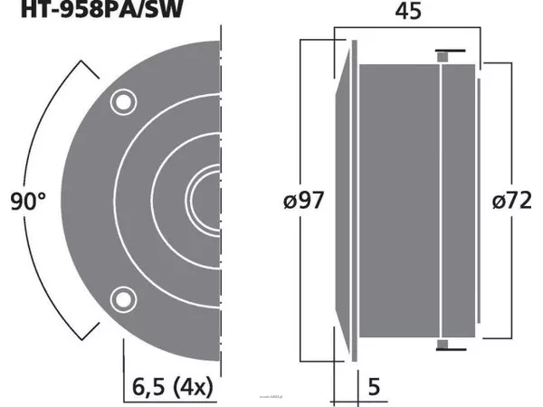 Monacor HT-958PA/SW - 3