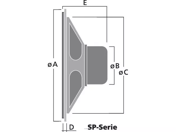 Monacor SP-2RBK - 2