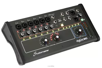 Studiomaster DIGILIVE 8C cyfrowy mikser 8-kanałowy