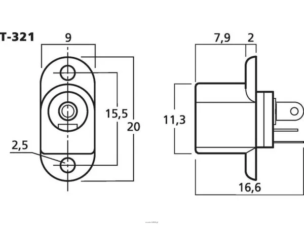 Monacor T-321 - 2