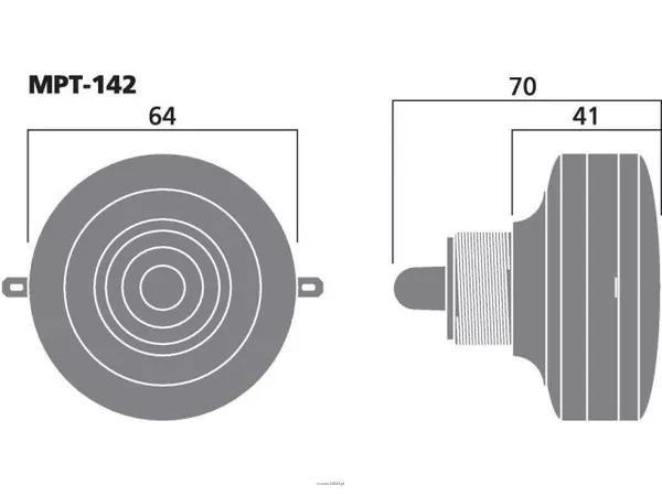 Monacor MPT-142 - 2