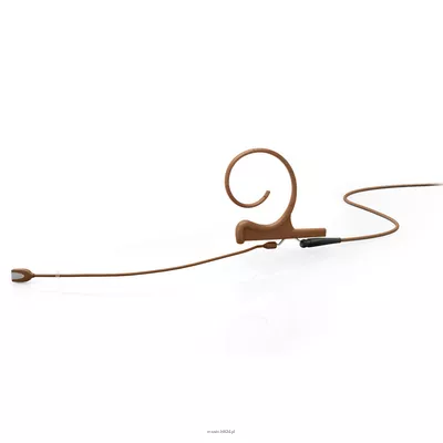 DPA 4166-OC-F-C00-ME - 4166 CORE Omni Flex Earset Mic, 90 mm Boom, Brown, MicroDot