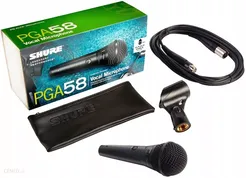 Shure PGA 58-XLR-E - Kardioidalny mikrofon dynamiczny