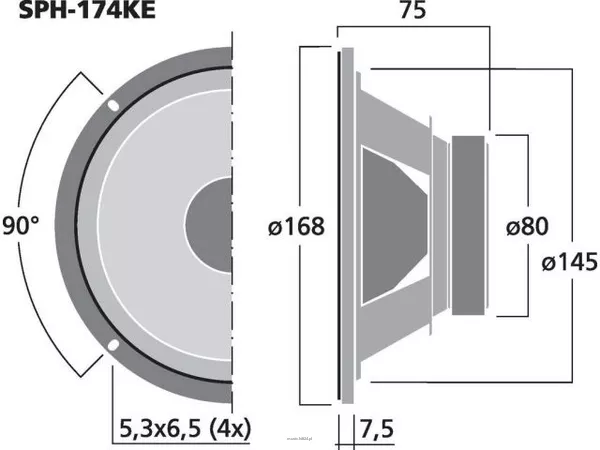Monacor SPH-174KE - 2