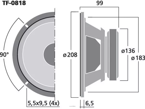 Monacor TF-0818 - 4