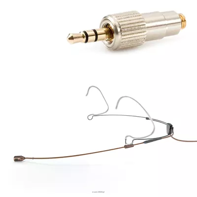 DPA 4488-DC-R-C34 - 4488 CORE Directional Headset Mic, Brown, Mini-Jack