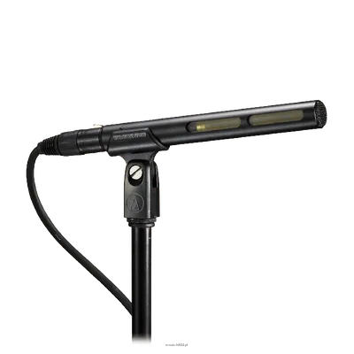 Audio-technica AT875R - Mikrofon pojemnościowy typu shotgun do dlug. 178mm szt. 643,21 791,15 (charaktersytyka liniowa + gradientowa)