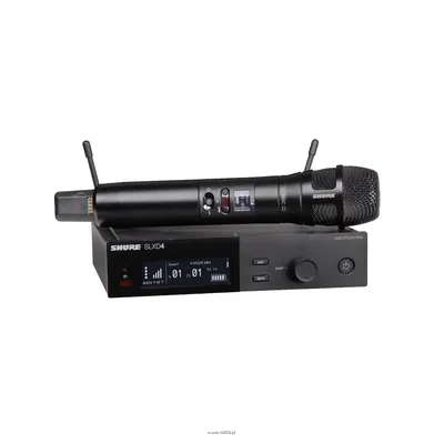 SHURE SLXD24E/N8CB-J53 - Cyfrowy system bezprzewodowy z nadajnikiem/mikrofonem "do ręki" z kapsułą N8/C...