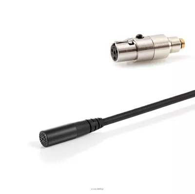 DPA 6061-OC-U-B10 - 6061 CORE Omni Submini Mic, Loud SPL, Black, TA4F Mini-XLR