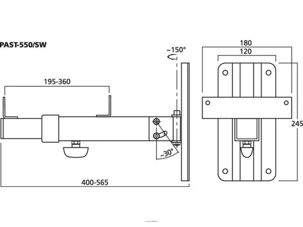 Monacor PAST-550/SW - 2