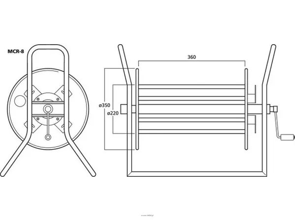 Monacor MCR-8 - 2