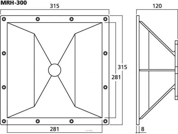 Monacor MRH-300 - 2