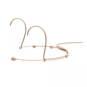 DPA 4066-OC-A-F00-LH-S - 4066 CORE Omni Headset Mic, Beige, MicroDot, Small