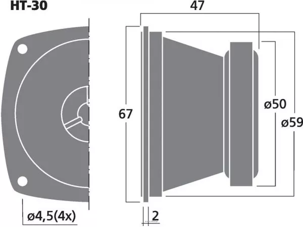Monacor HT-30 - 3