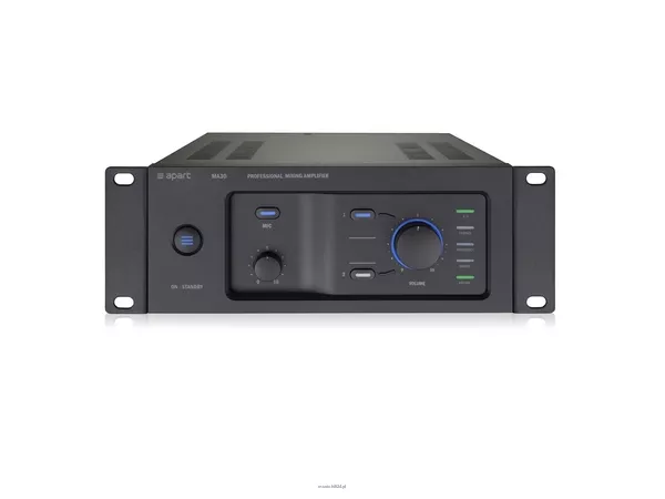 Biamp MA30 kompaktowy cyfrowy wzmacniacz miksujący z intuicyjnym sterowaniem i funkcją AUTOSLEEP; , 1x30W/100V/70V/4Ω; - 2