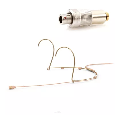 DPA 4088-DC-A-F03-LH-S - 4088 CORE Directional Headset Mic, Beige, 3-pin LEMO, Small