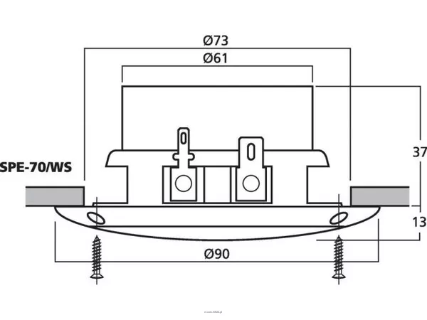 Monacor SPE-70/WS - 2
