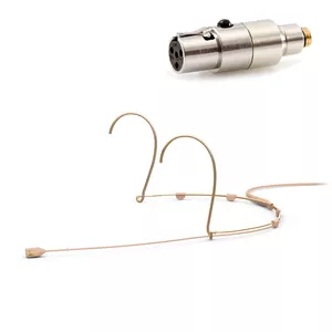 DPA 4088-DC-A-F10-LH-S - 4088 CORE Directional Headset Mic, Beige, TA4F Mini-XLR, Small