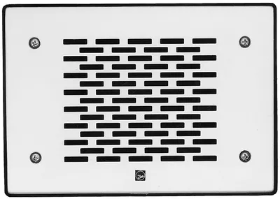 TOA PC-391 Płaski głośnik do montażu podtynkowego z panelem ze stali nierdzewnej; moc znamionowa 3W, efektywność 87 dB SPL, pasmo 150Hz - 18kHz
