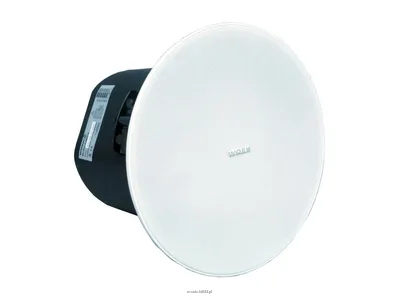 WORK C PRO 4 GŁOŚNIK SUFITOWY / bezramkowa maskownica na magnes / obudowa akustyczna / woofer 4,5 cala / moc: 20 W RMS 100 V lub 80 W RMS 8 ohm / pasmo: 60 – 22.000 Hz