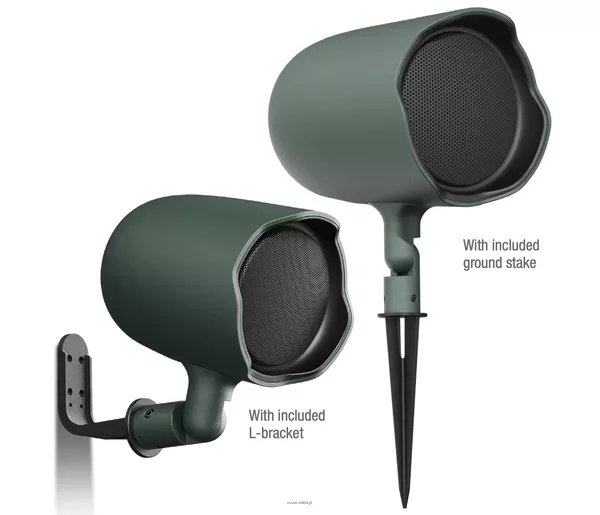JBL: 4 × GSF6 + subwoofer GSB12 Zestaw nagłośnieniowy Idealny do systemów krajobrazowych i instalacji outdoor. - 2