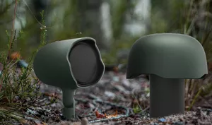 JBL: 4 × GSF6 + subwoofer GSB12 Zestaw nagłośnieniowy Idealny do systemów krajobrazowych i instalacji outdoor.