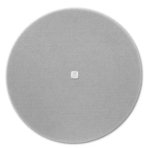 Apart Audio CMX20DT 8" (244mm) Bezramkowy 2-drożny głośnik sufitowy serii DESIGN, 20-10-5-2.5W/100-70V; 100W/16Ω, magnes neodymowy, maskownica ze zdejmowalnym logo, IP 50; Quick-Fix konektor, BIAŁY