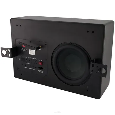 LOUD OF SWEDEN Subwoofer TW1  bezprzewodowy subwoofer z wbudowanym wzmacniaczem i odbiornikiem bezprzewodowym