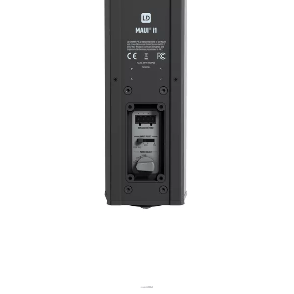 LD Systems MAUI I1 W Głośnik do pasywnej instalacji wewnątrz i na zewnątrz budynków Kolumna instalacyjna, Biały - 7