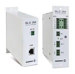 WORK BLS 2 M Dwukanałowy streamer ethernetowy