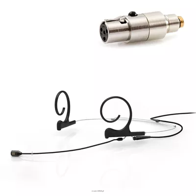 DPA 4288-DC-F-B10-MH - 4288 CORE Directional Flex Headset Mic, 100 mm Boom, Black, TA4F Mini-XLR