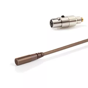 DPA 6061-OC-U-C10 - 6061 CORE Omni Submini Mic, Loud SPL, Brown, TA4F Mini-XLR